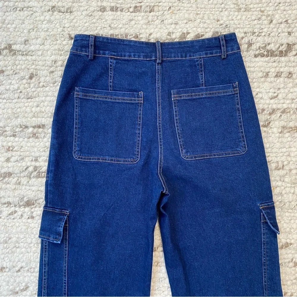 Skies Are Blue NWT Carpenter Utility Jeans, Size Small - Picture 5 of 11